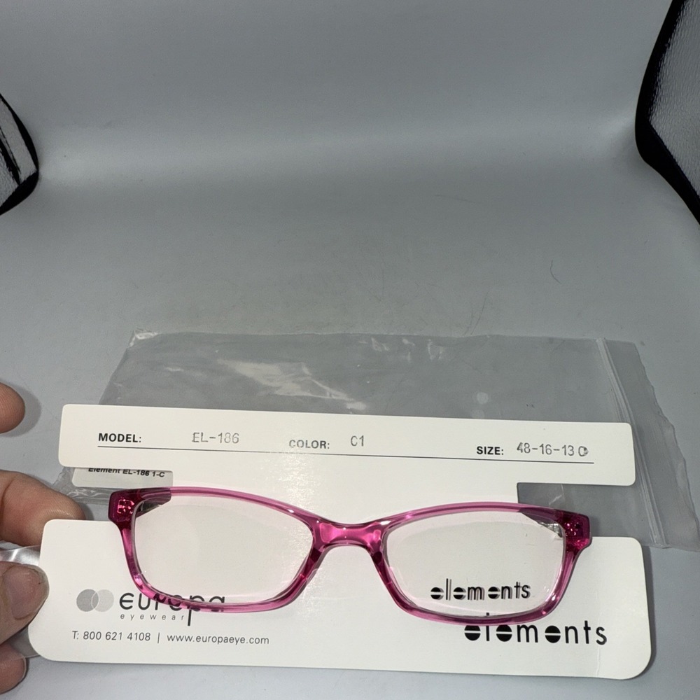 NEW - ELEMENTS - EL-186 -C1 Bubblegum- Pink FRAMES 48-16-130mm